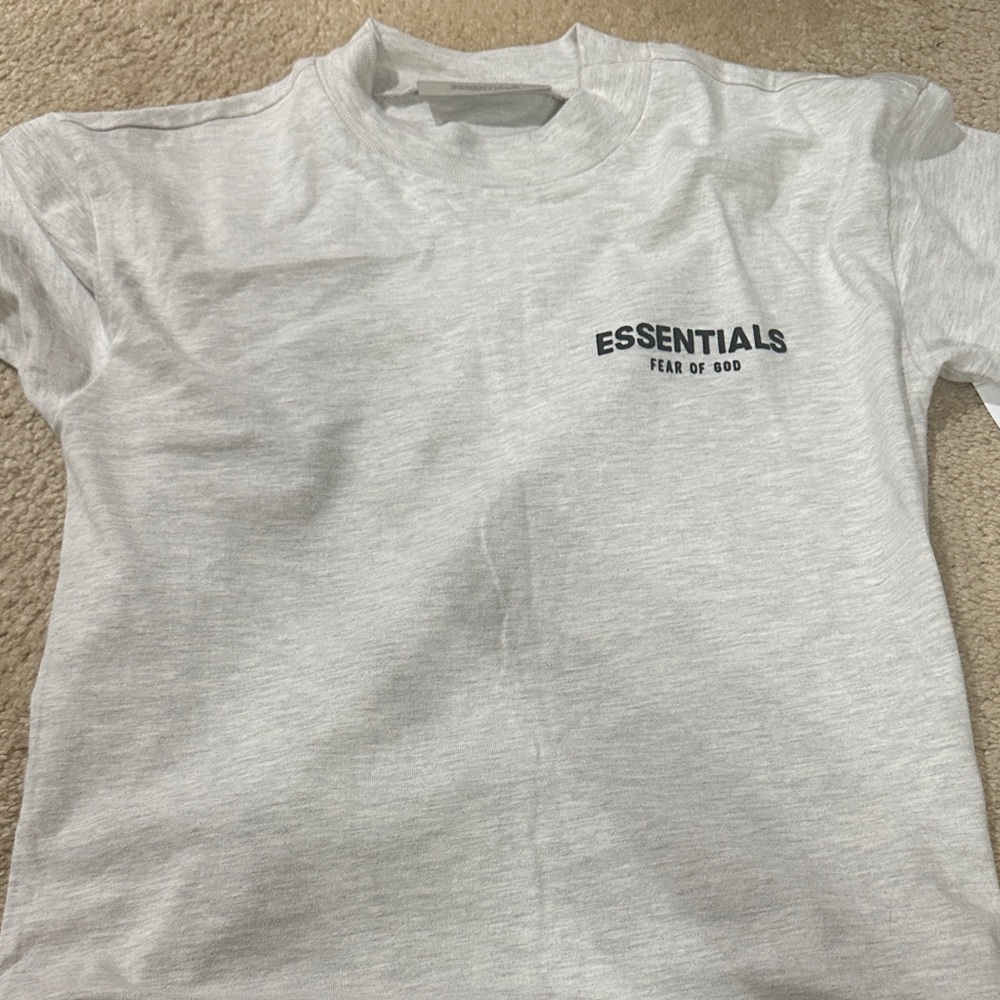 Essentials Light Gray Tee